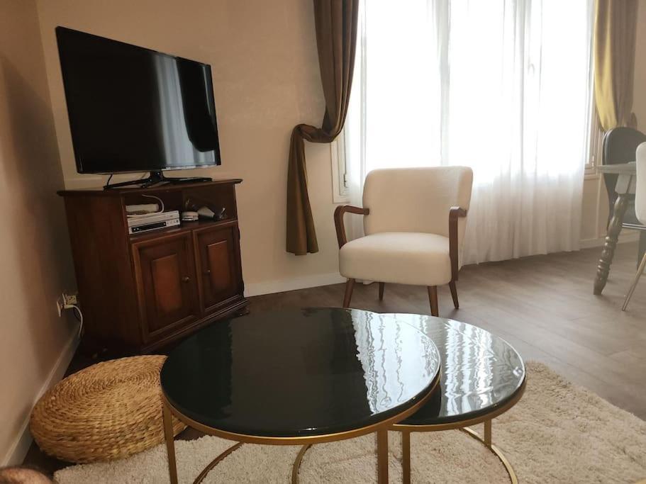 Residence Centrale Appartement 3 Pieces Garage Et Jardin 아멜리에레방팔랄다 외부 사진